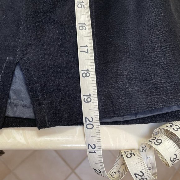 Black Suede Skirt - Picture 7 of 8